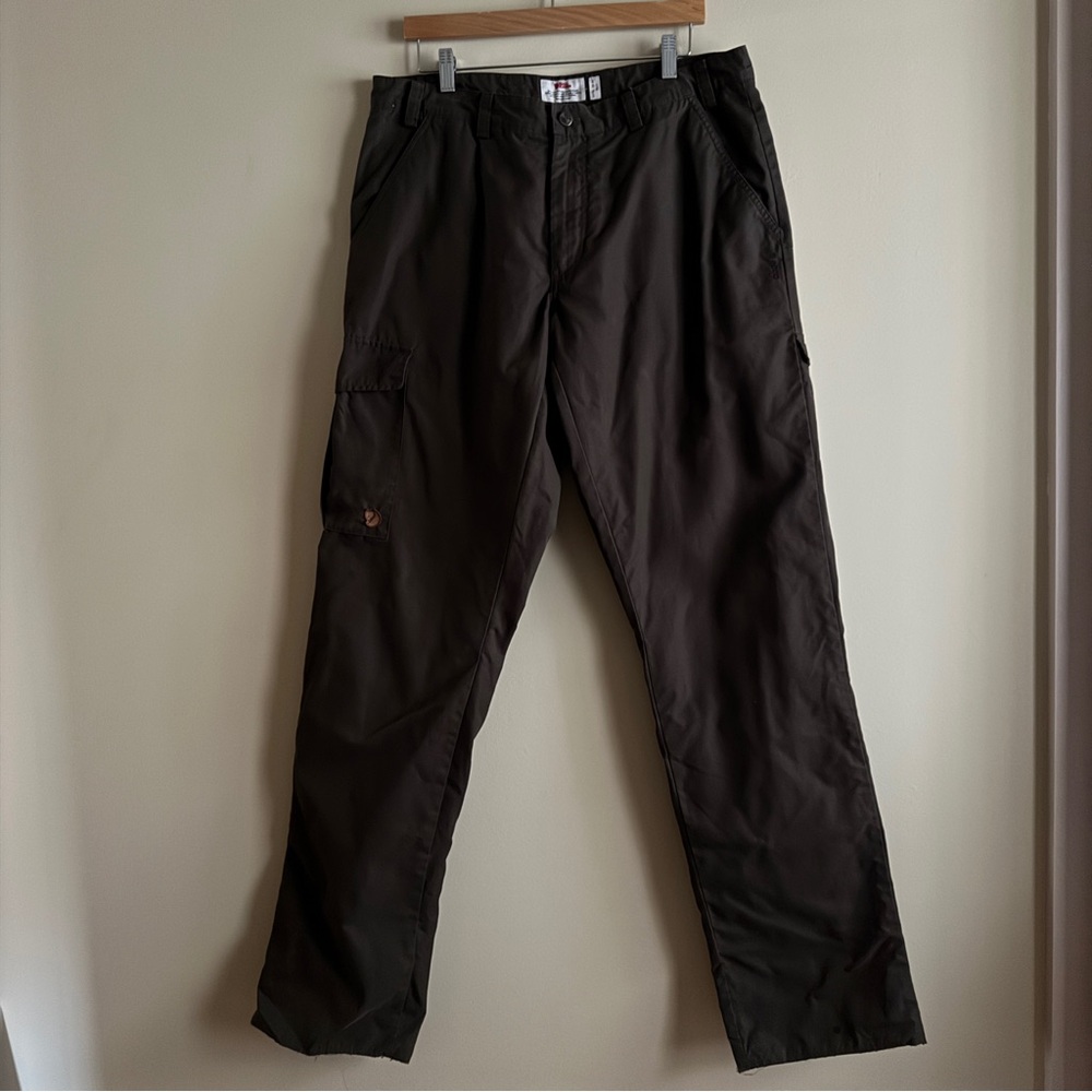 Fjallraven  Men’s Ovik Lined Winter Trouser Olive Sz 36 - Picture 2 of 7